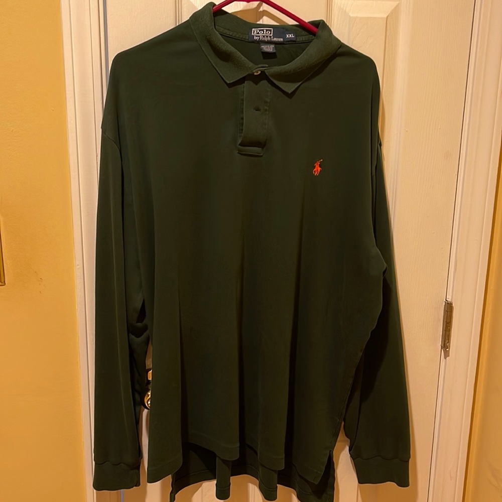 Long sleeved Mens Polo
